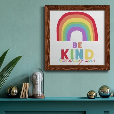 Be Kind-Premium Framed Canvas - Ready To Hang - Image 0