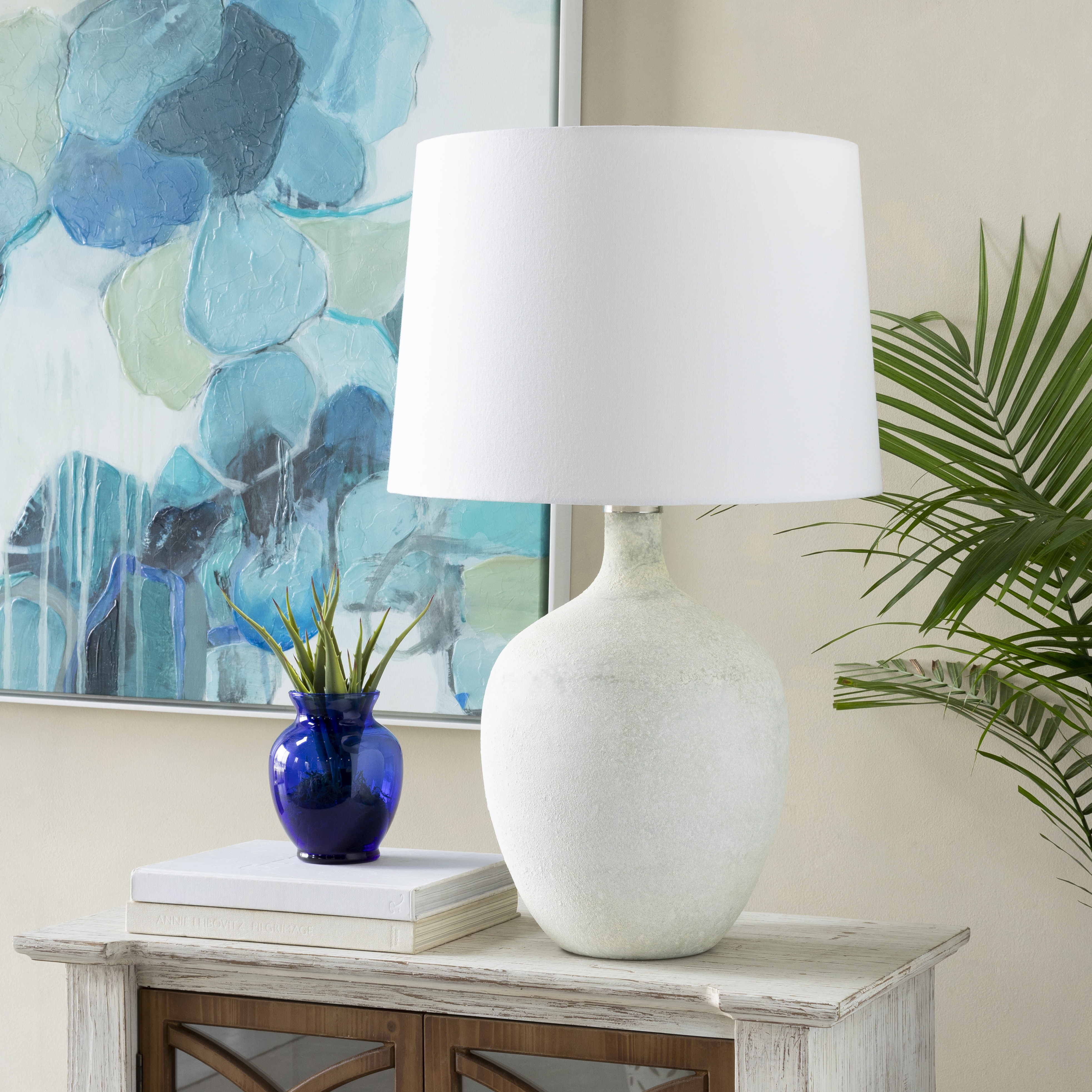 Dupree Marbled Table Lamp - Image 1