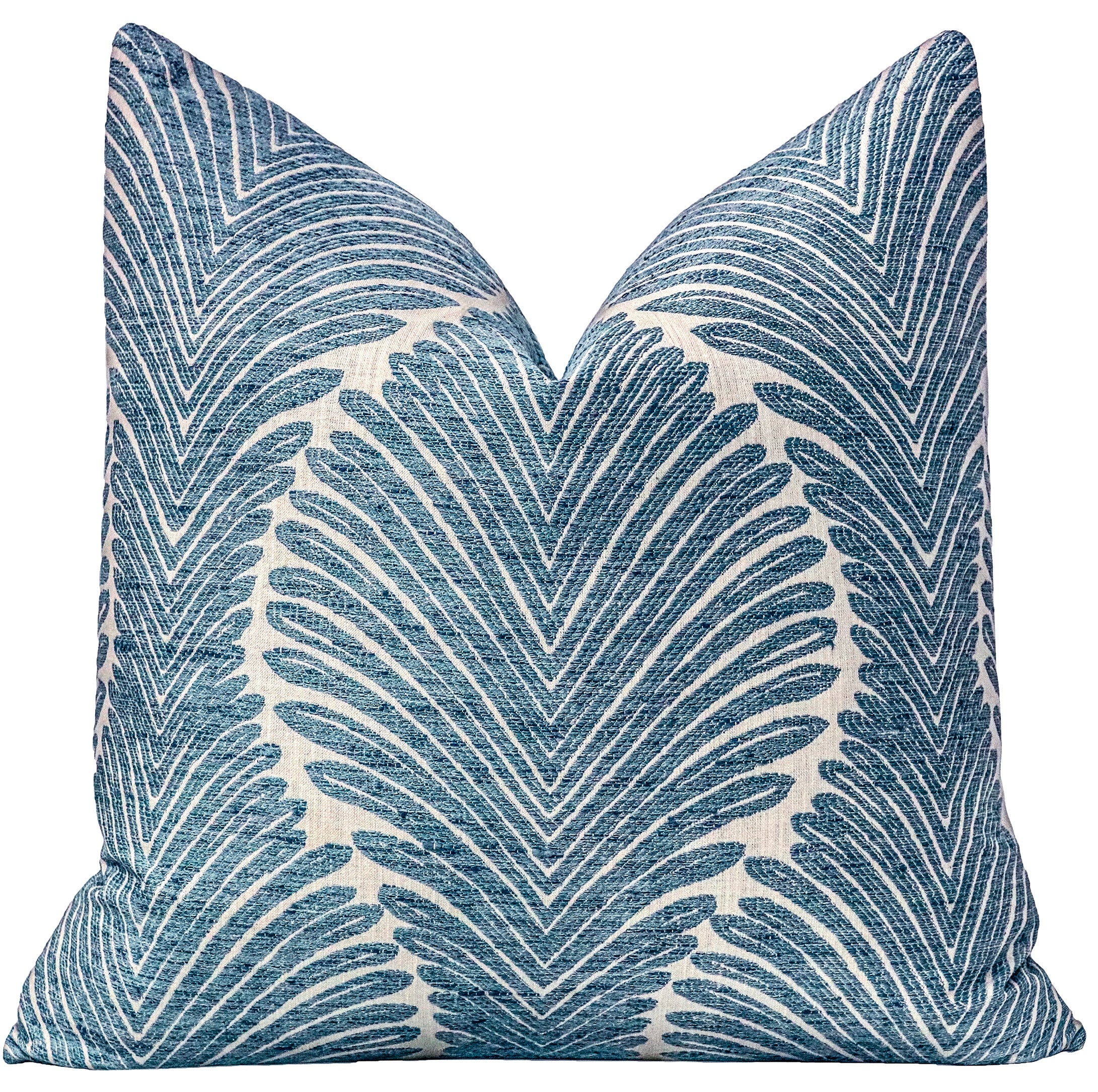 MUSGROVE CHENILLE // SAPPHIRE - 20” X 26” STANDARD SHAM - Image 0