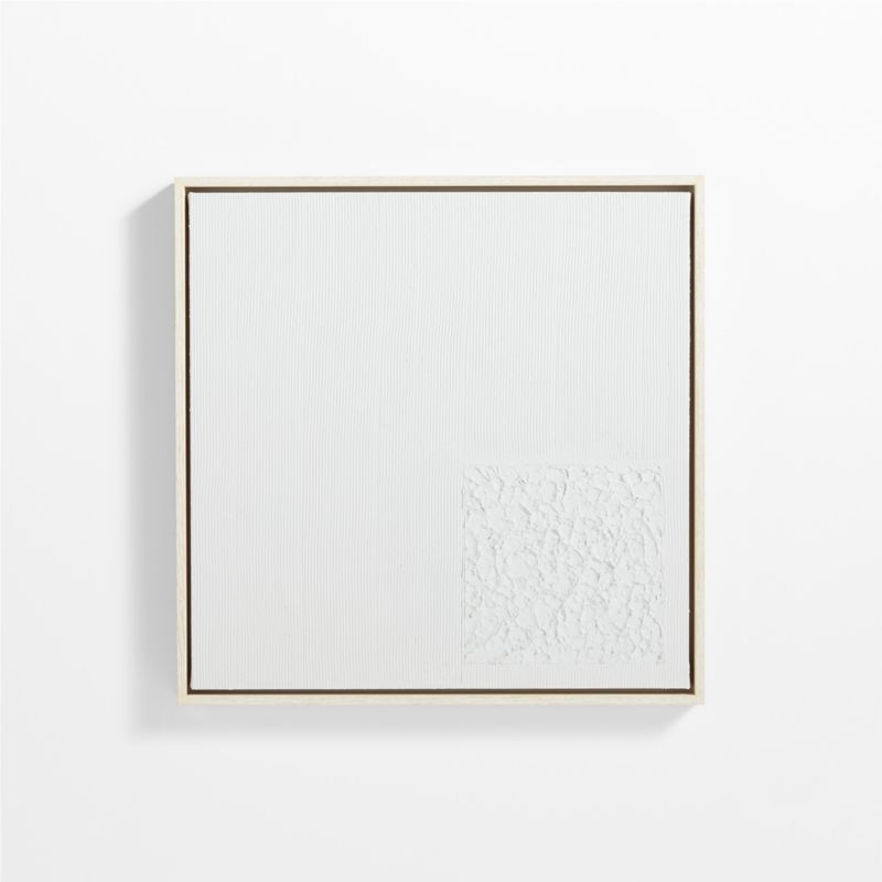 "Bayview" Framed Canvas Wall Art 21.5"x21.5" by Lana Barkhordarian Burstein for Athena Calderone - Image 2