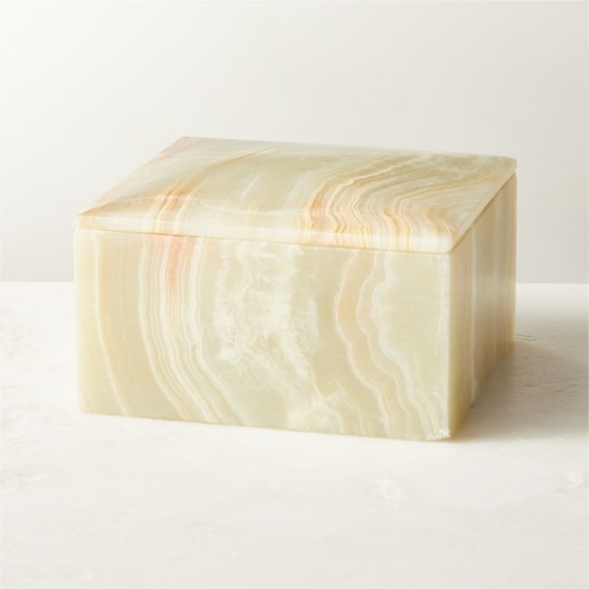 Green Onyx Marble Box - Image 0