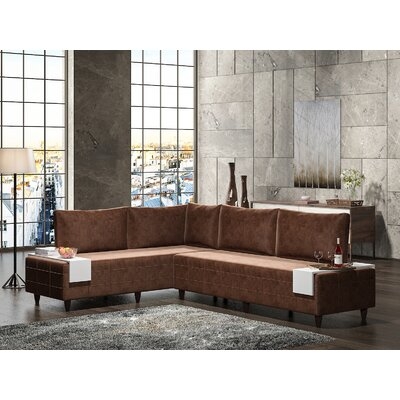 Weigle 98" Wide Reversible Corner Sectional - Image 0