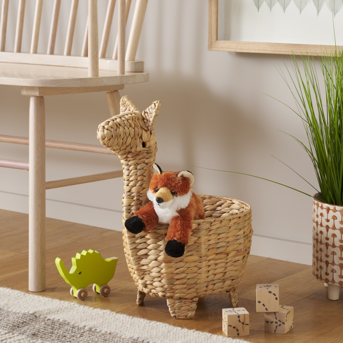 Auroris Basket - Natural - Safavieh - Image 1