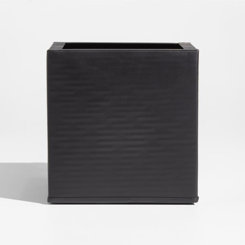 Black Planter Box for Wall Mounted Indoor/Outdoor Planter - Image 1