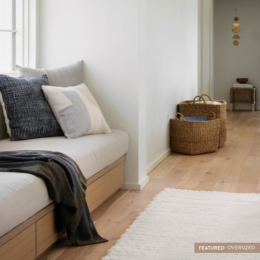 The Citizenry Padma Square Storage Baskets | Small | Tan - Image 5