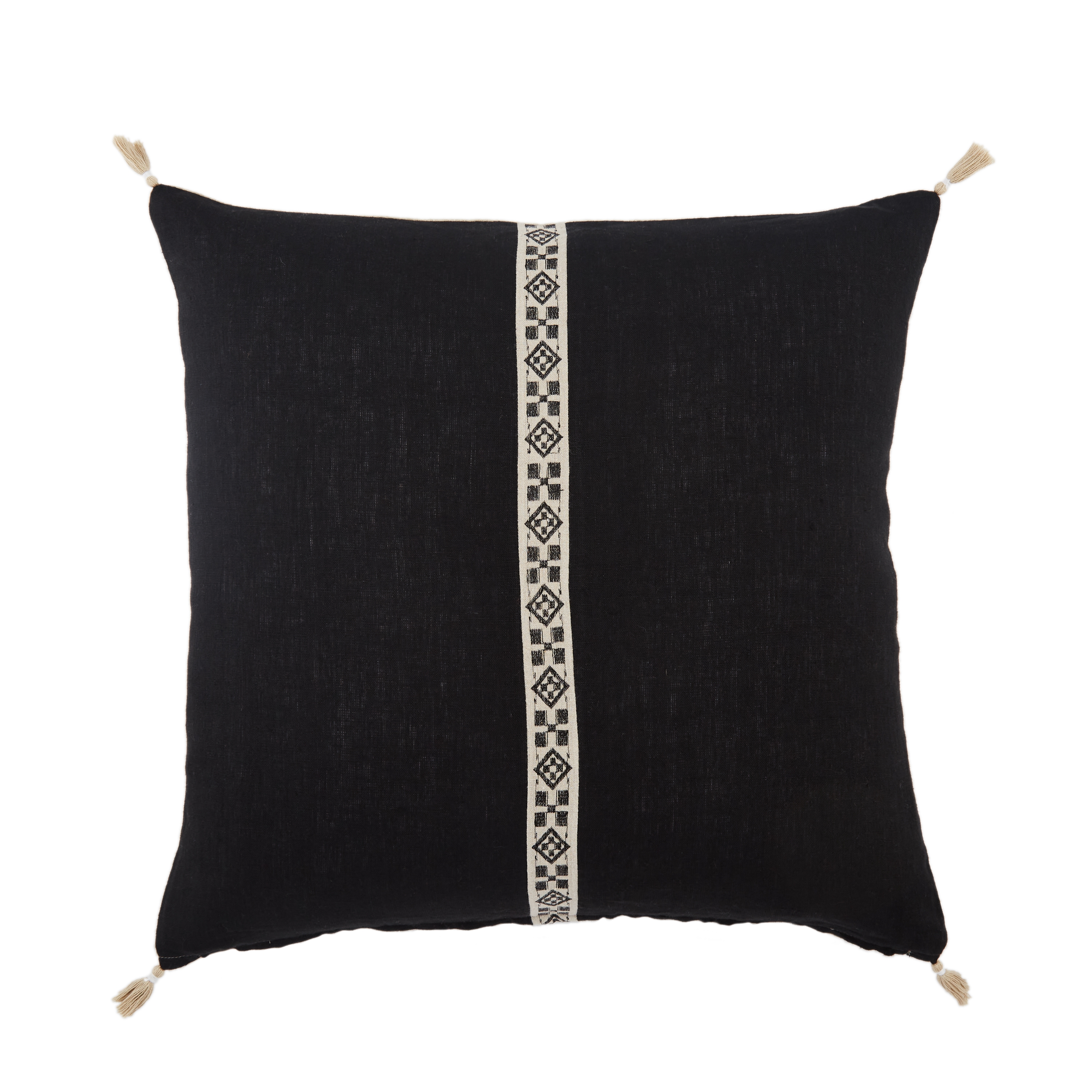 Design (US) Black 22"X22" Pillow - Image 0