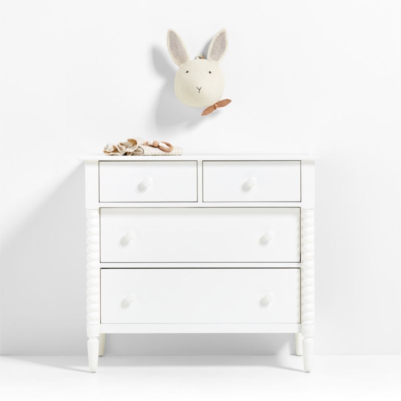 Felt Bunny Animal Head Wall Decor - Image 7