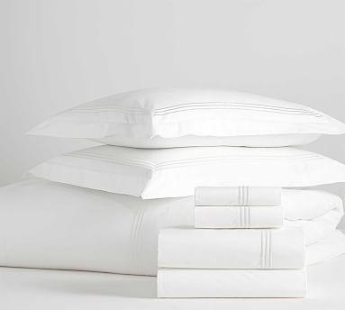 Grand Organic Bed in a Bag, Full, White - Image 0