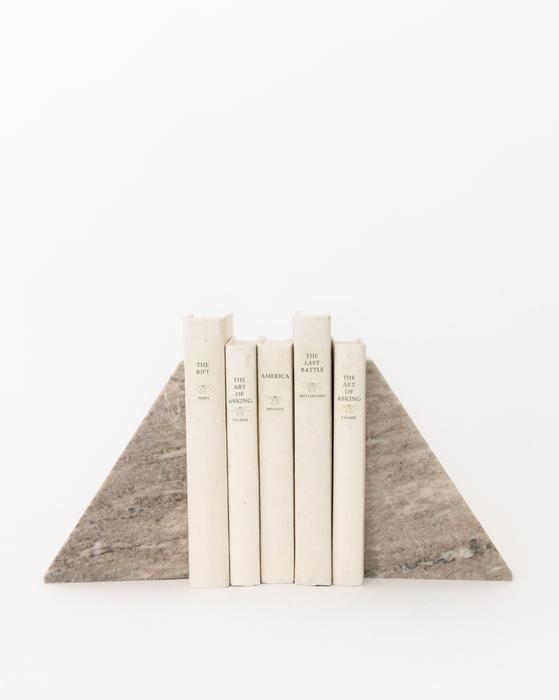 Marble Pyramid Bookends - Image 2