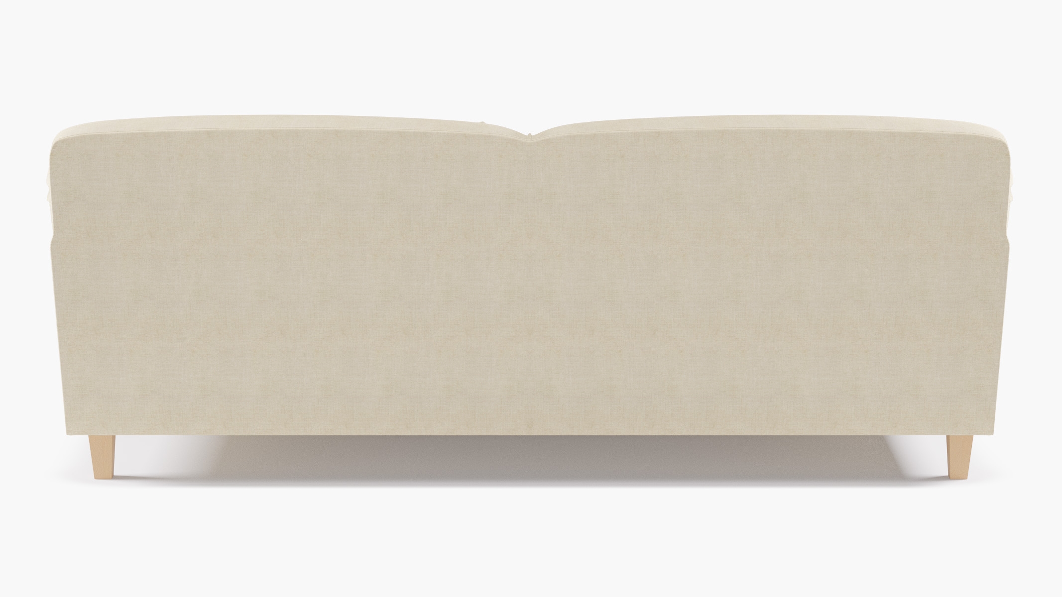 English Roll Arm Sofa, Talc Everyday Linen, Natural - Image 3