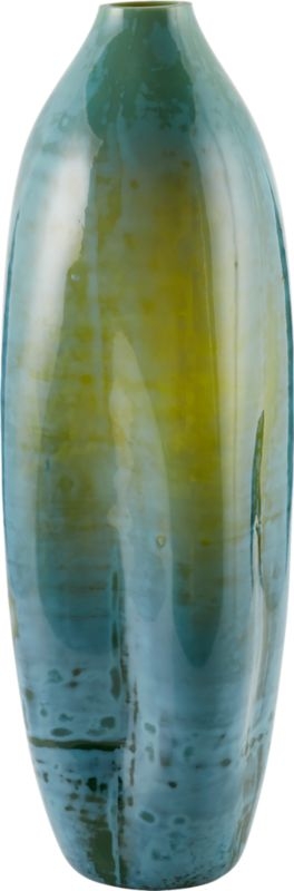 Yuma Green Glass Vase - Image 2