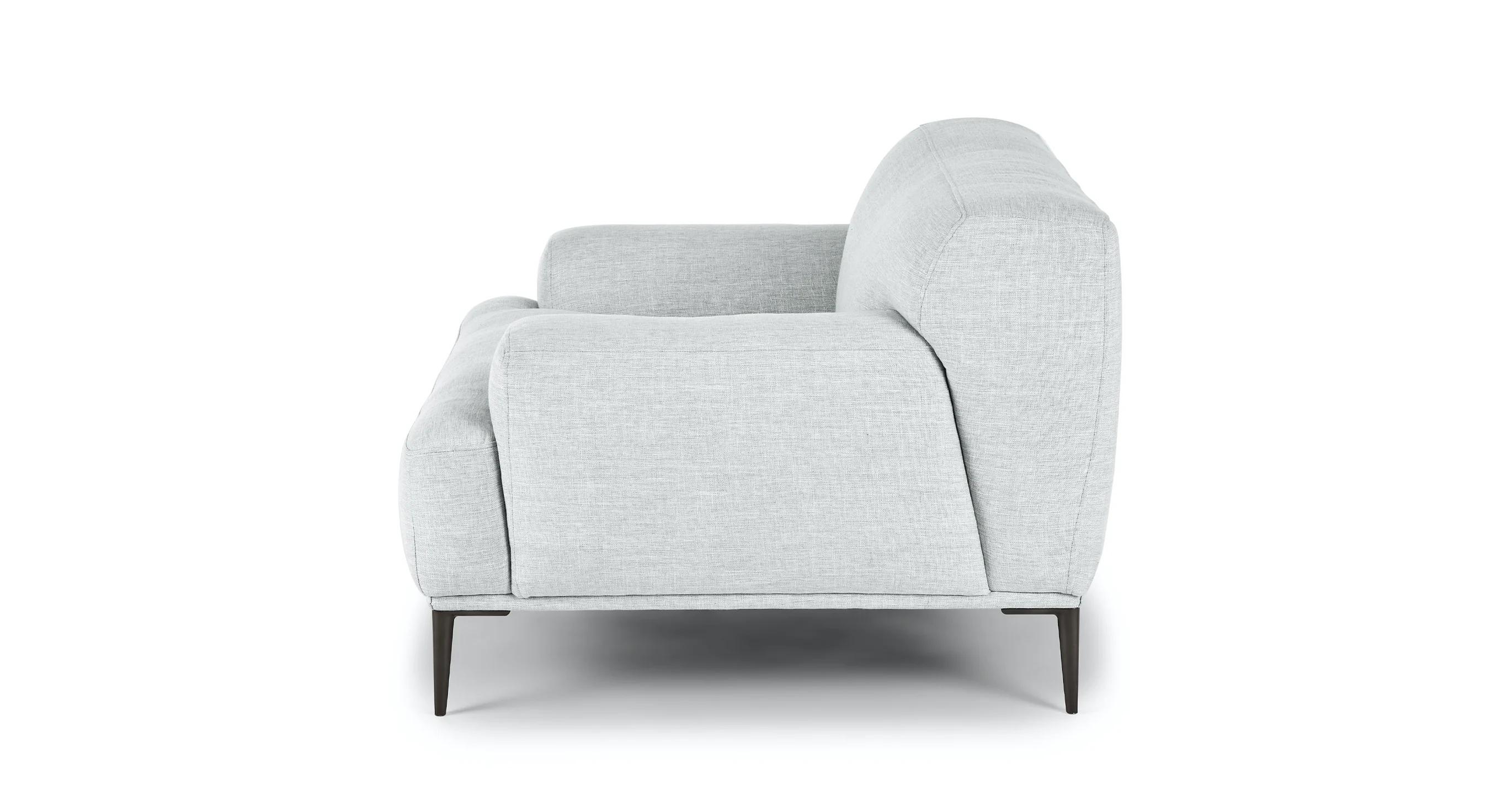 Abisko Mist Gray Lounge Chair - Image 3