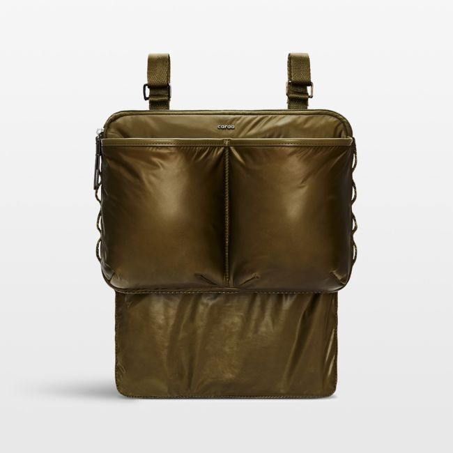 Caraa Olive Green Nylon Baby Stroller Organizer Pack - Image 0