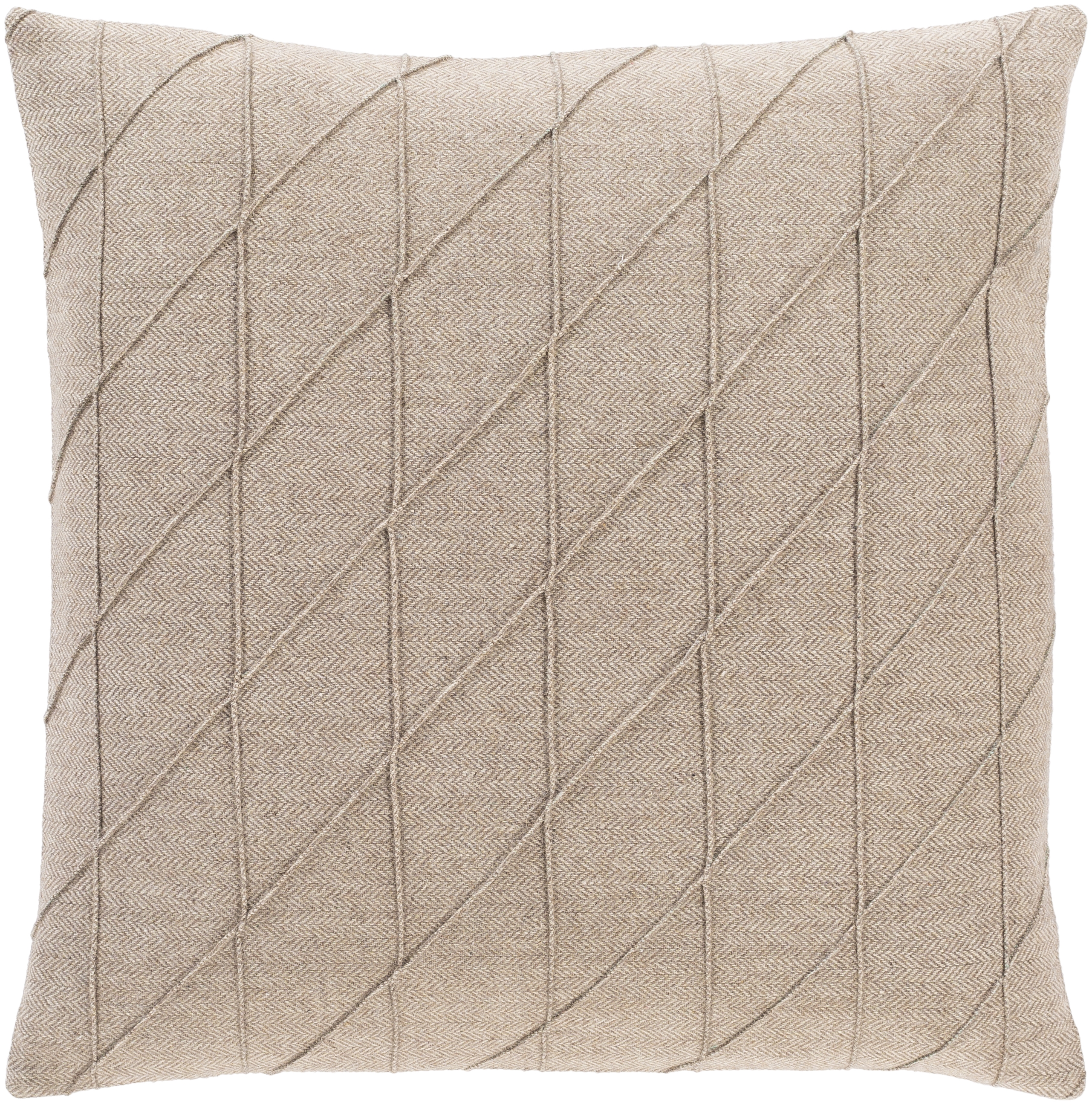 Brenley Throw Pillow, 18" x 18", with down insert - Image 0