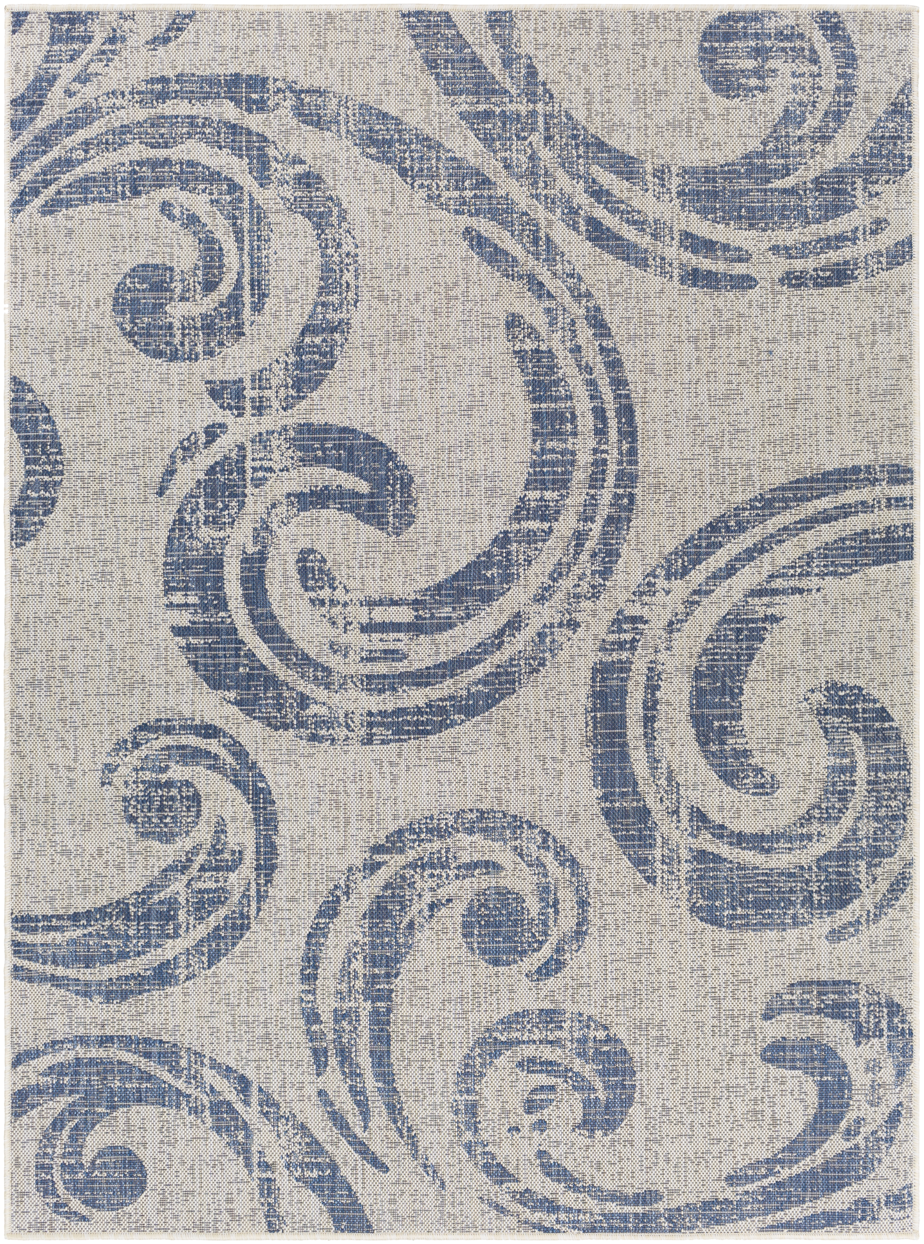 Malibu  Outdoor 7'10" x 10' Machine Woven Rug - Image 0