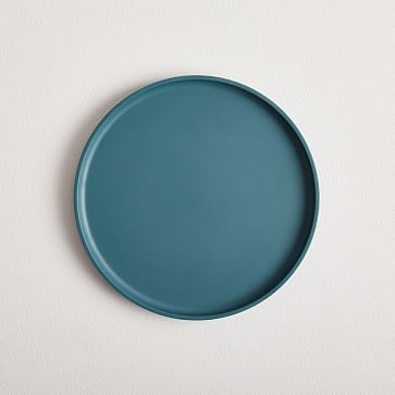 Modern Melamine Salad Plate, Silver Pine - Image 0