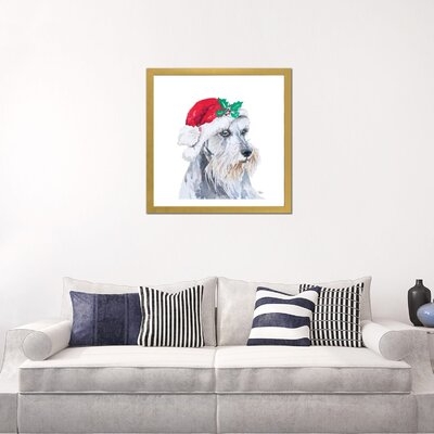 Holiday Dog IV by Patricia Pinto - Painting Print - Image 0