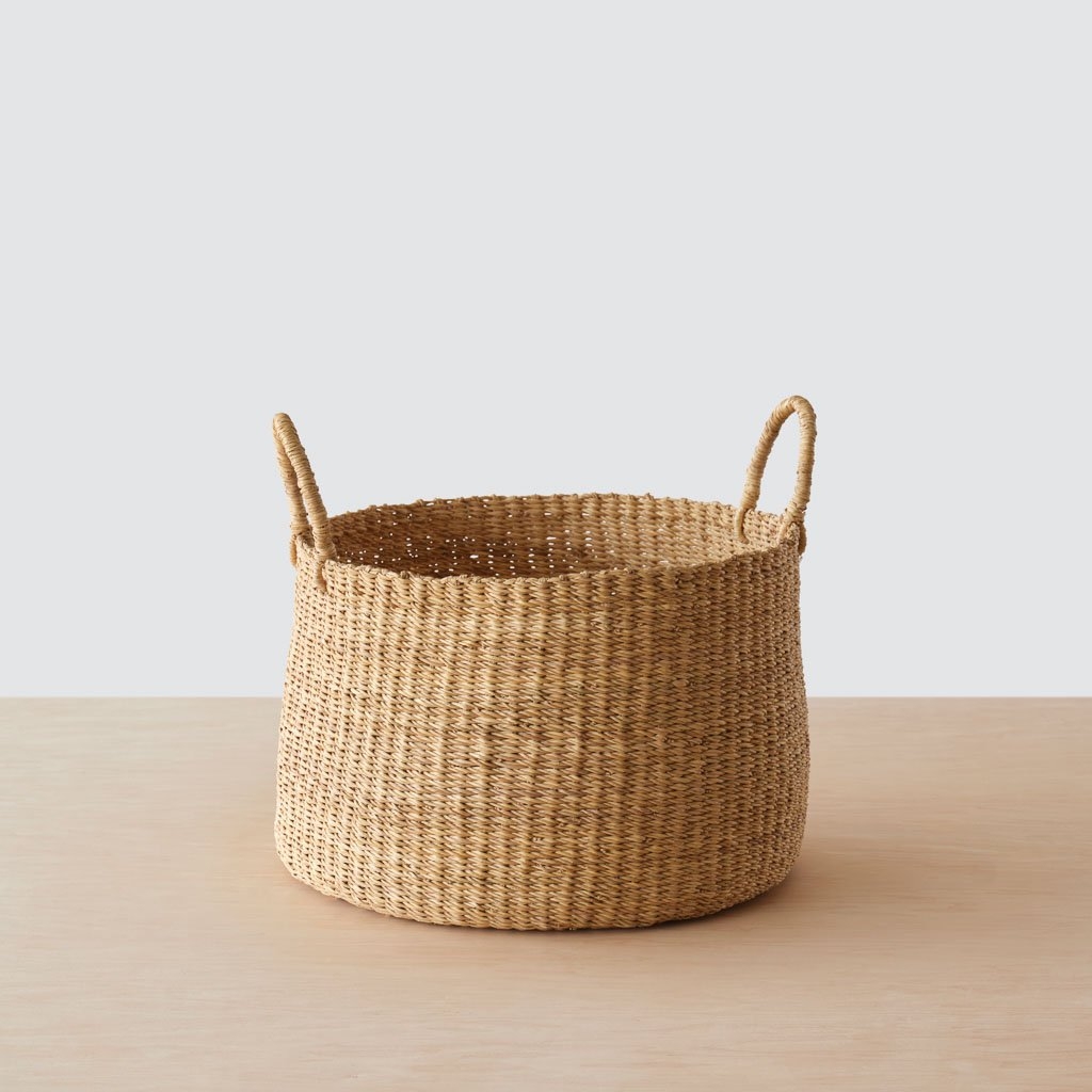 Bolga Floor Baskets - Medium By The Citizenry - Image 0