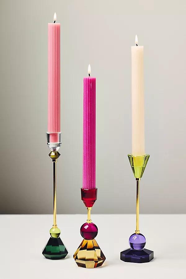 Cut Glass Candleholder - Image 0
