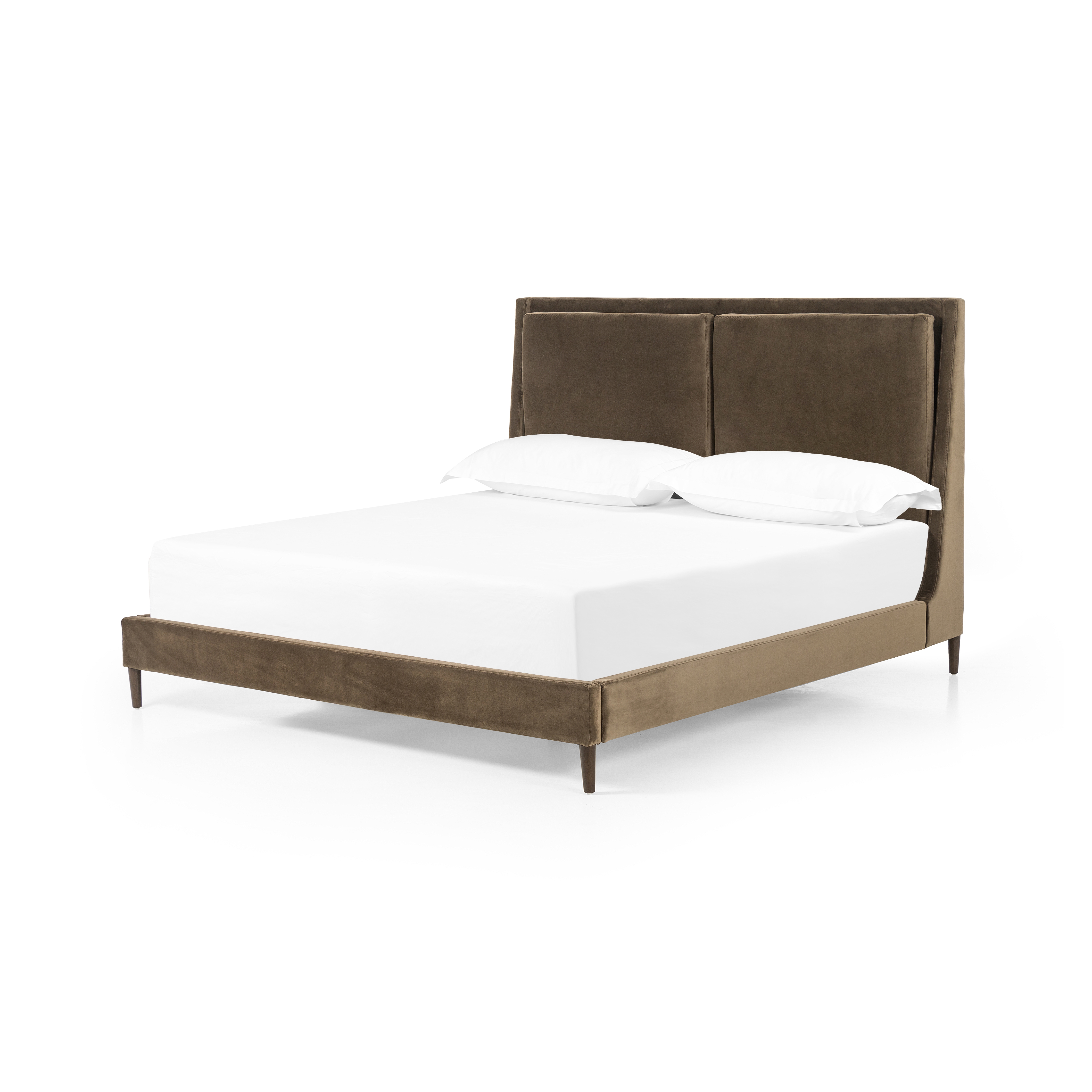 Potter Bed-Surrey Olive-King - Image 0