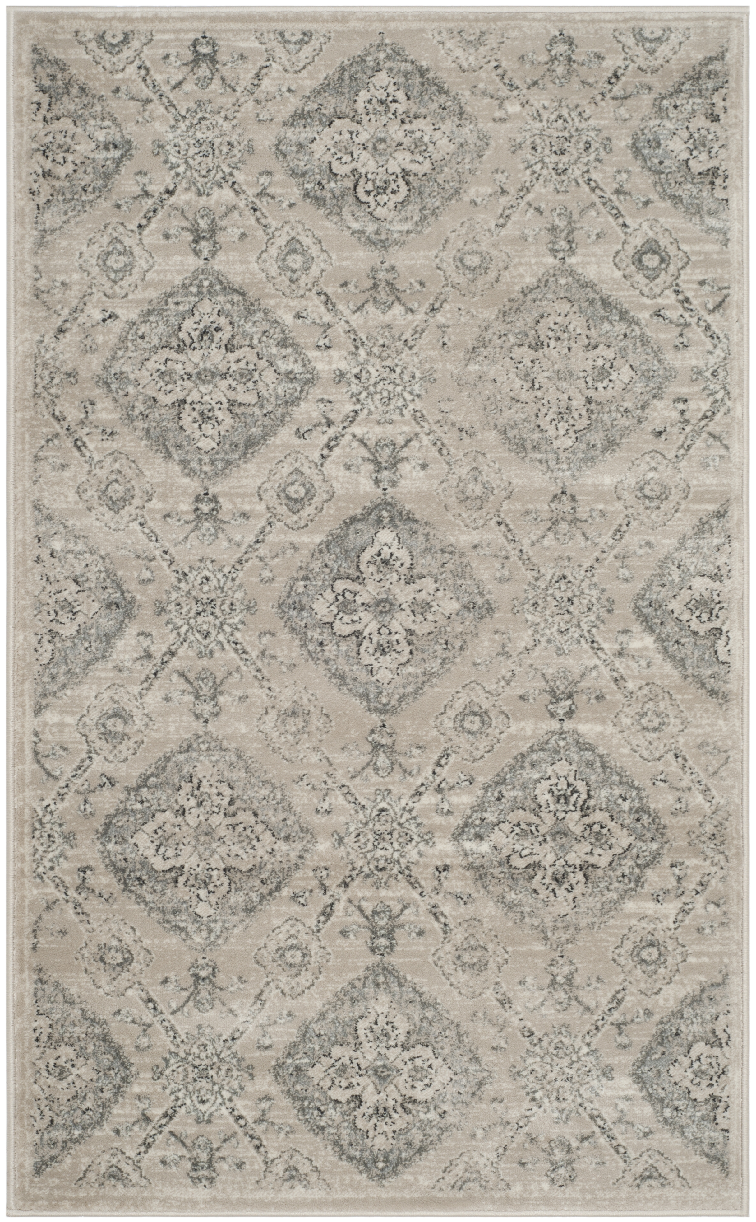 Arlo Home Woven Area Rug, CNG623B, Taupe/Light Blue,  3' X 5' - Image 0