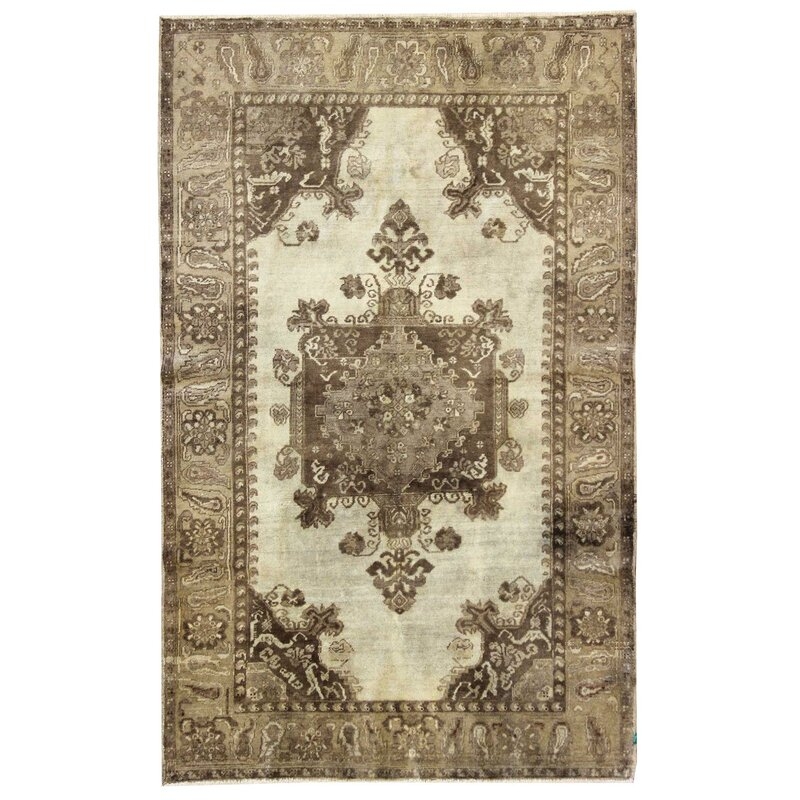 Landry & Arcari Rugs and Carpeting Kyseri One-of-a-Kind 4'11"" x 7'5"" Area Rug in Brown - Image 0