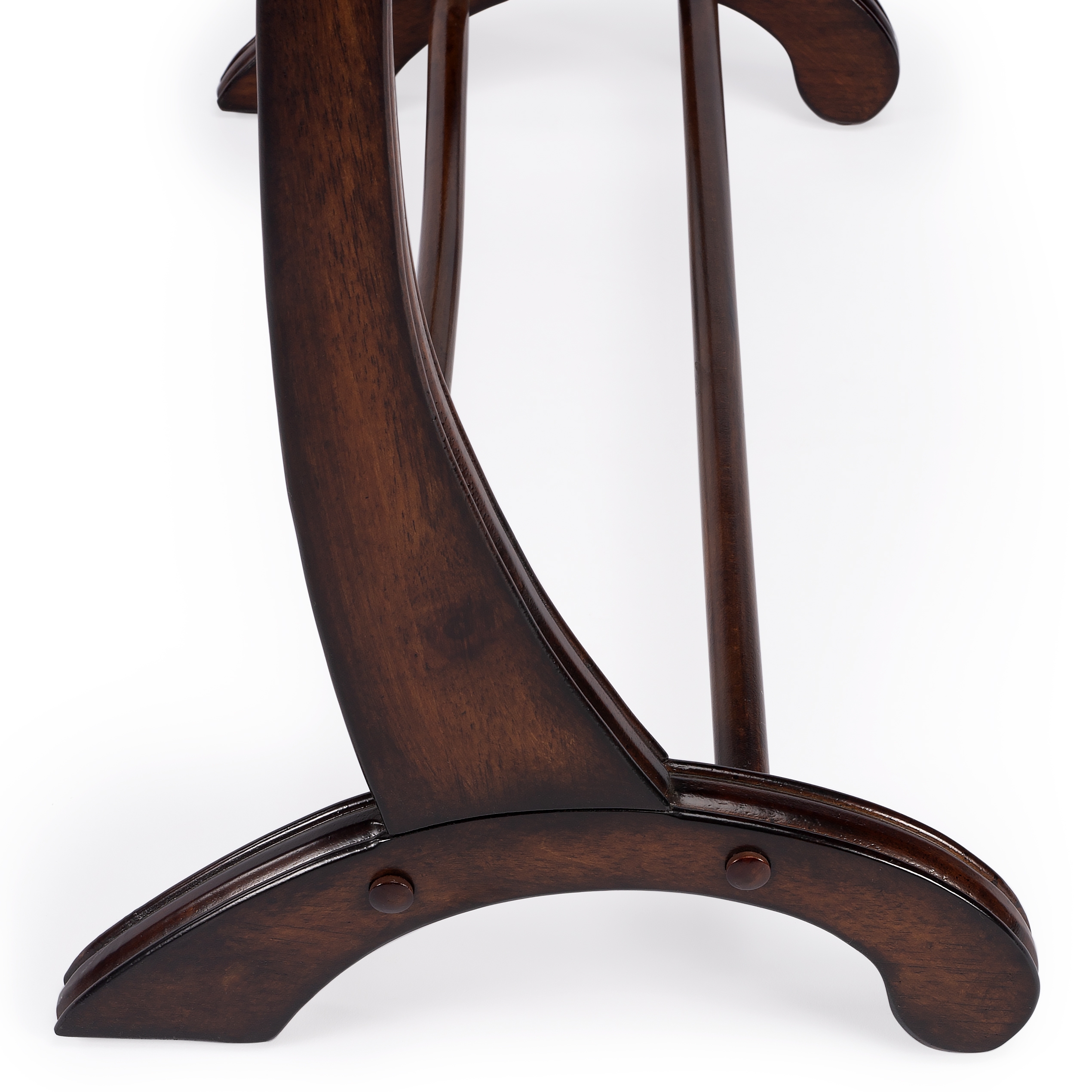 Nathaniel Cherry Blanket Stand - Image 1
