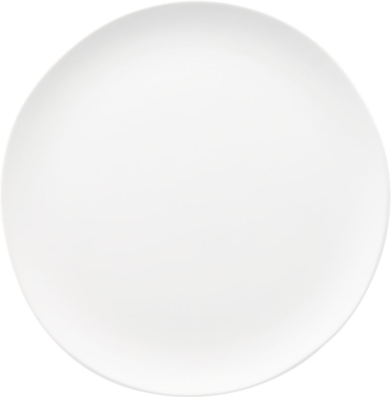 Crisp Matte White Dinner Plate Set of 8 - Image 6