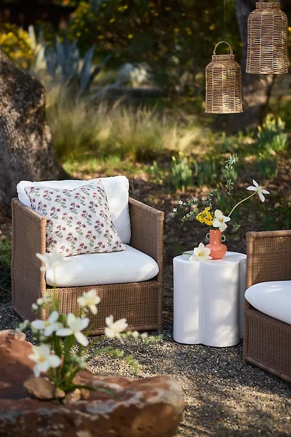 Dune All Weather Wicker Lounge Chair - Image 0