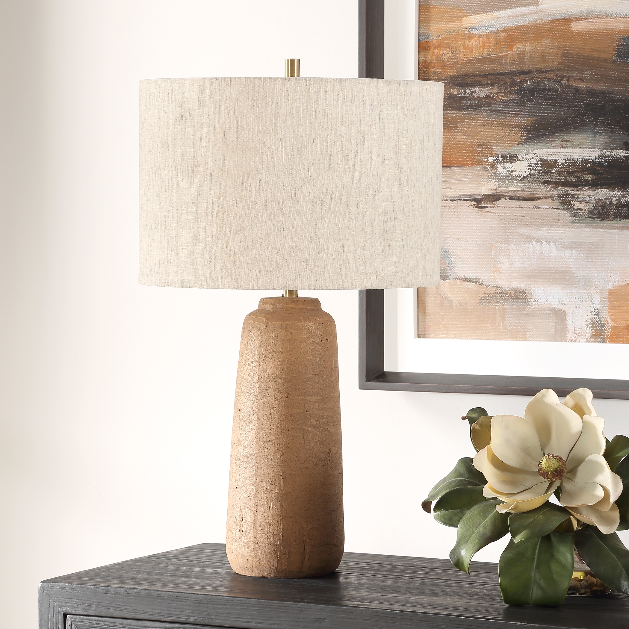 Ayda Terracotta Table Lamp - Image 2