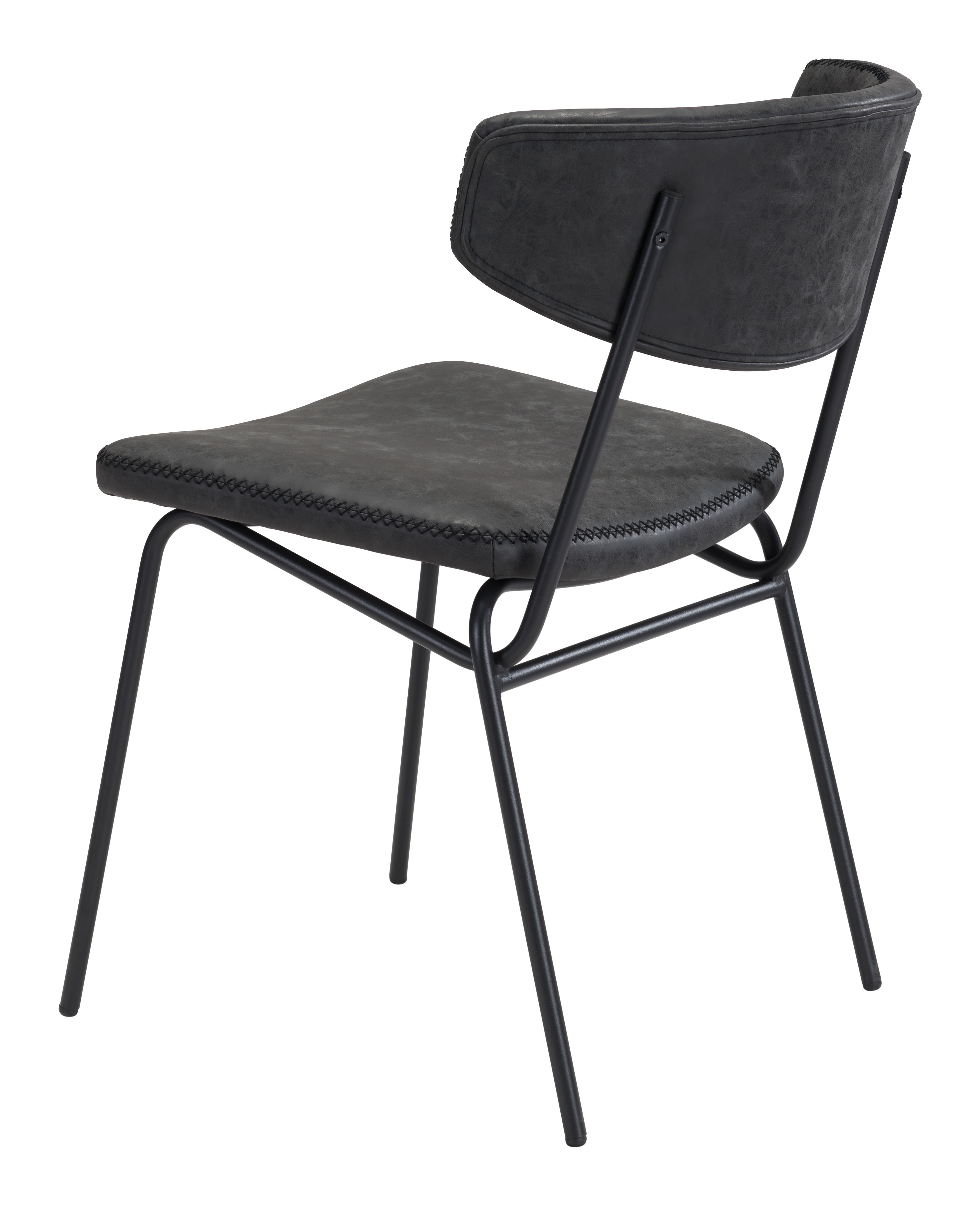 Ellen Dining Chair (Set of 2) Vintage Black - Image 4