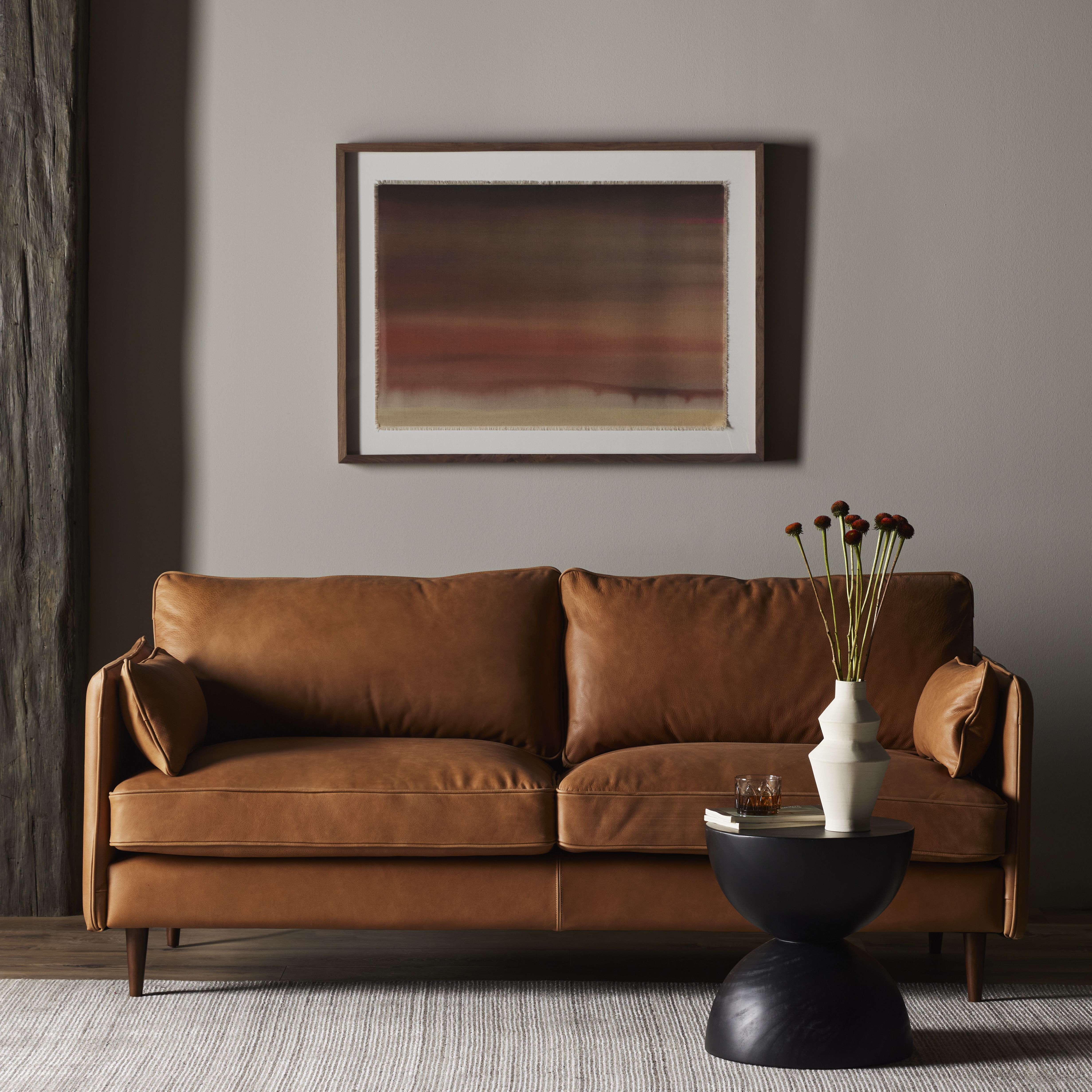 Reese Sofa-76"-Palermo Cognac - Image 10