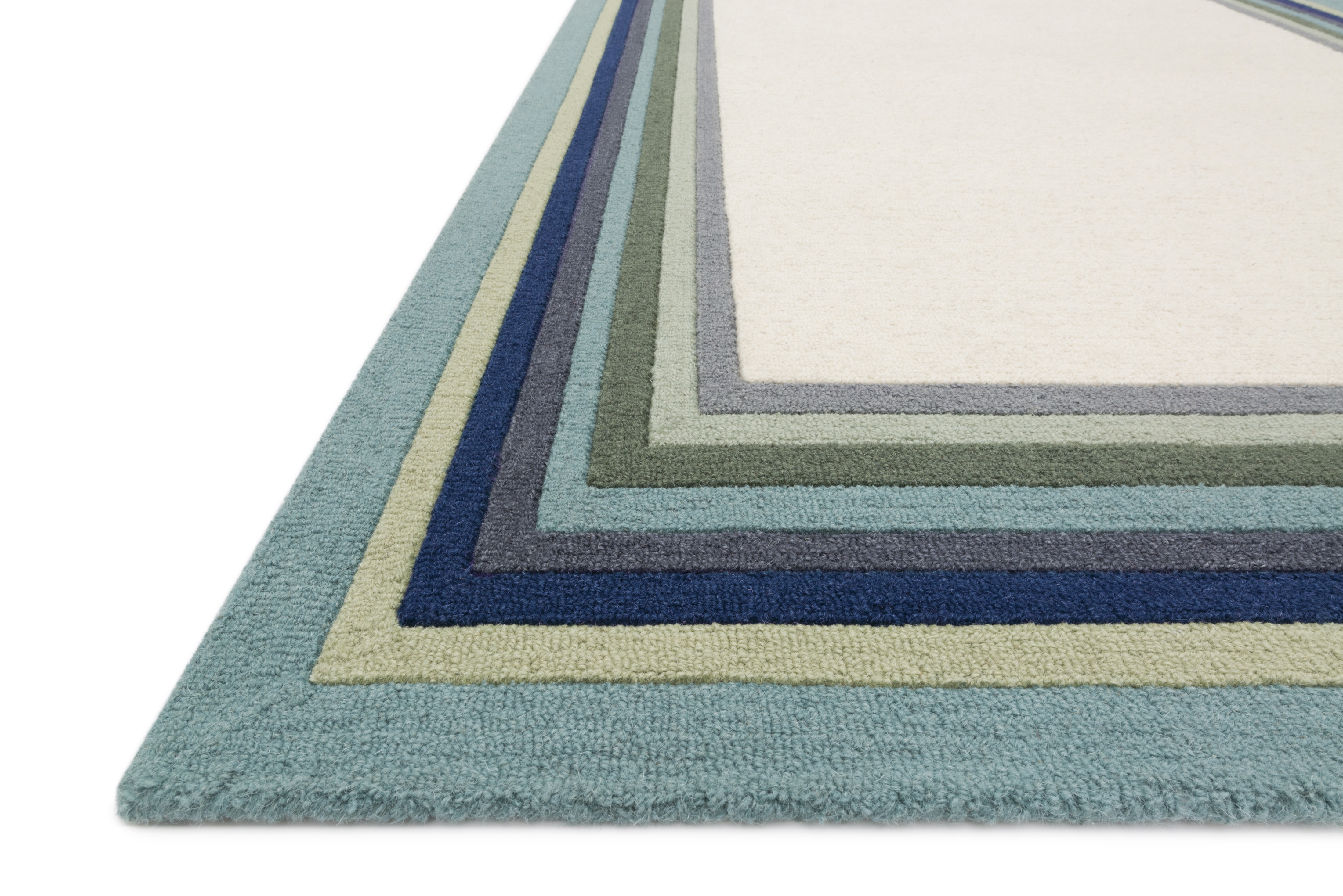 Rifle Paper Co. x Loloi PALETTE PLT-01 BLUE 3'-6" x 5'-6" - Image 1