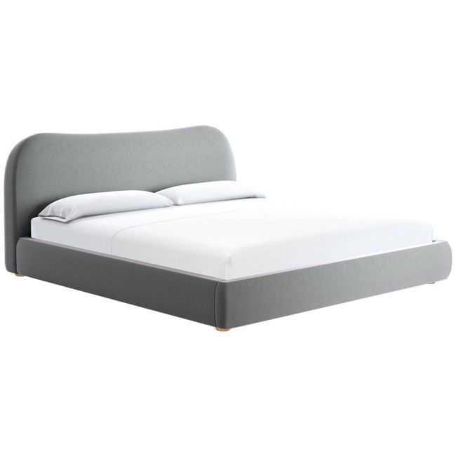 Diana King Bed Luca Storm - Image 0