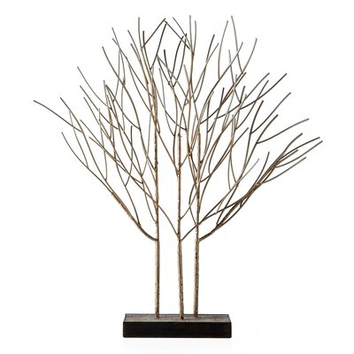 Hash Tree Metal Sculpture - Image 0