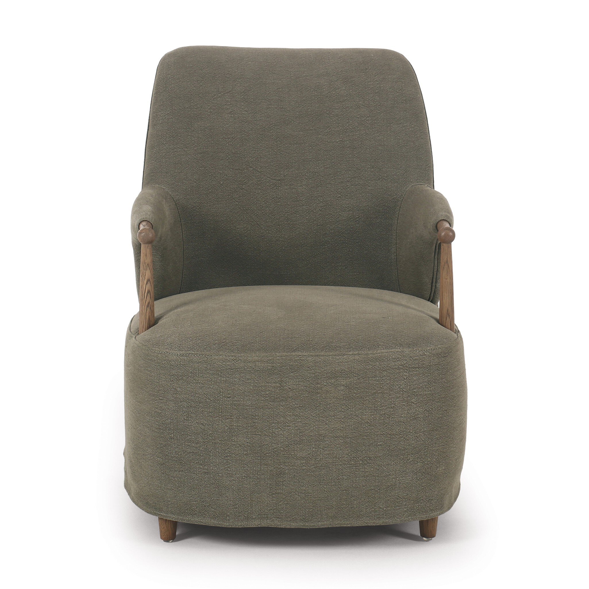 Brently Chair - Broadway Olive by Amber Lewis x Four Hands - Image 0