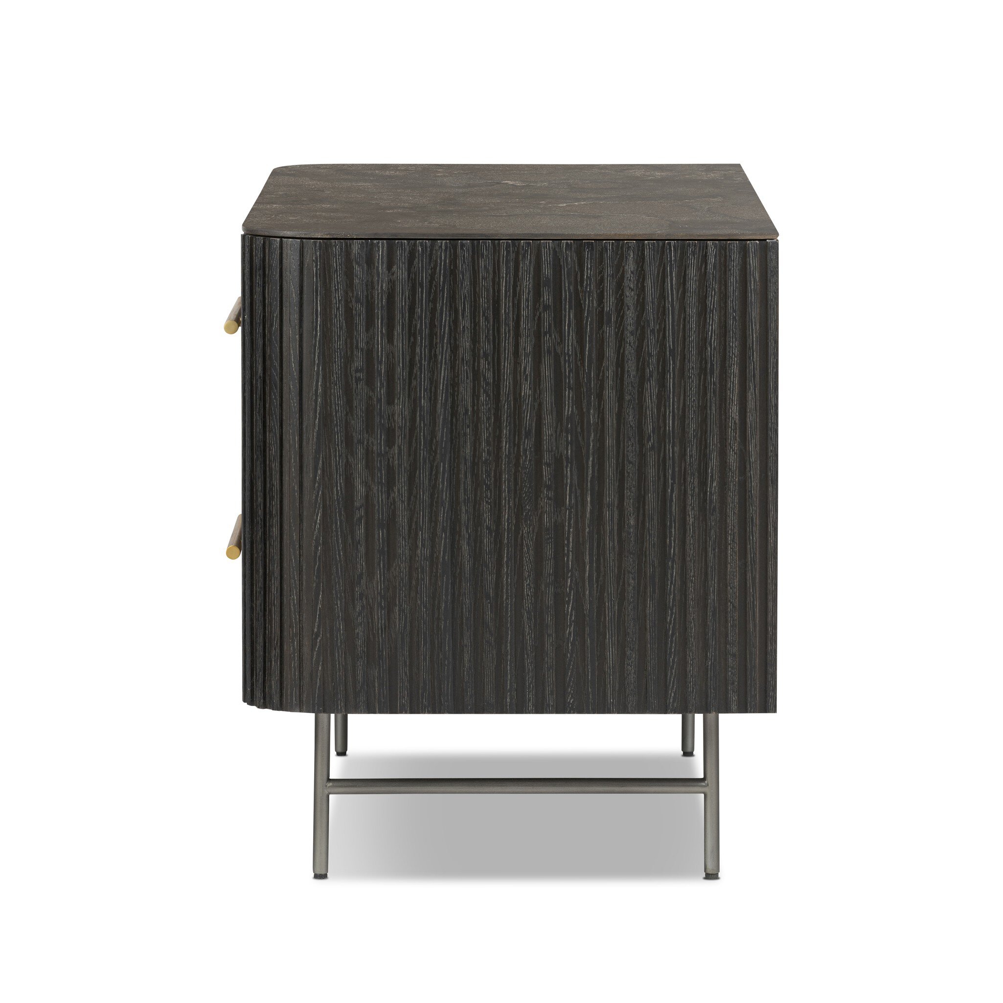 Fletcher Large Nightstand - Bluestone - Image 4