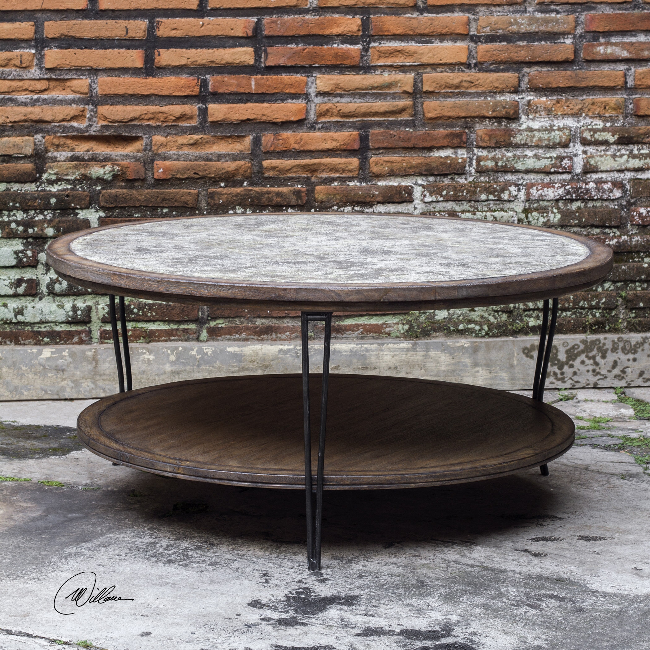 Saskia Rustic Coffee Table - Image 1