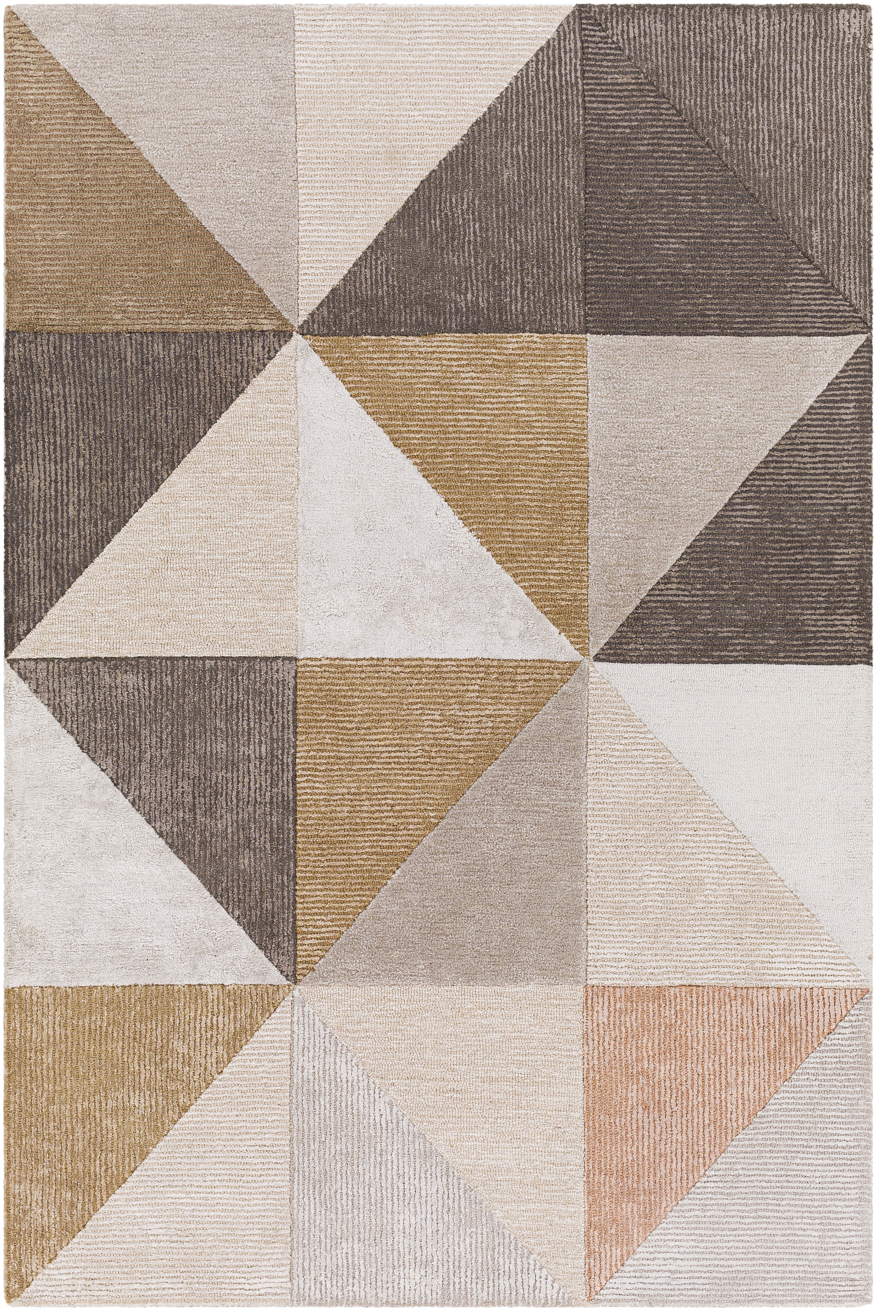 Glasgow Beige Indoor 2' x 3' Handmade Rug - Image 0