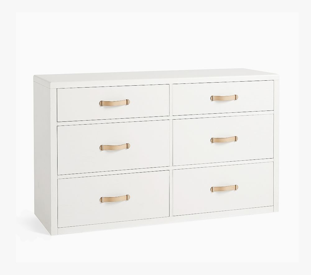 Collins Extra-Wide Dresser, Montauk White, In-Home Delivery (MID JUNE) - Image 0