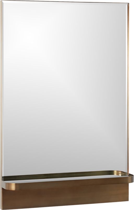 Cooper Rectangular Mirror with Shelf 24"x36" - Image 5