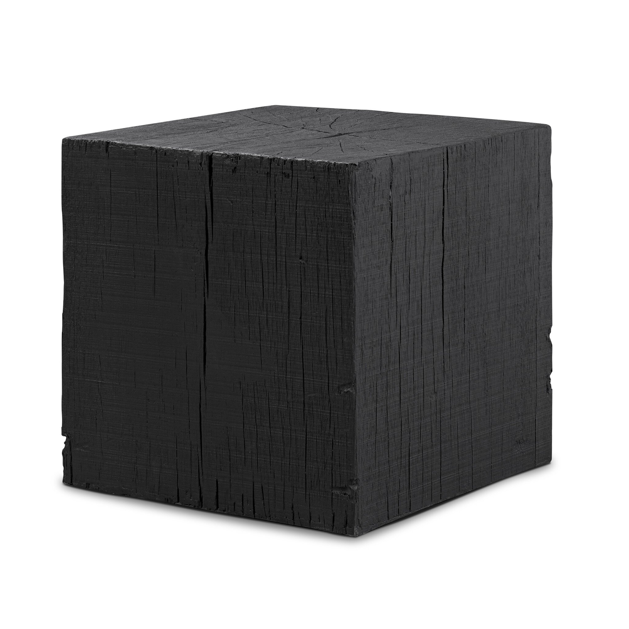 Vesto End Table - Black Resin - Image 1