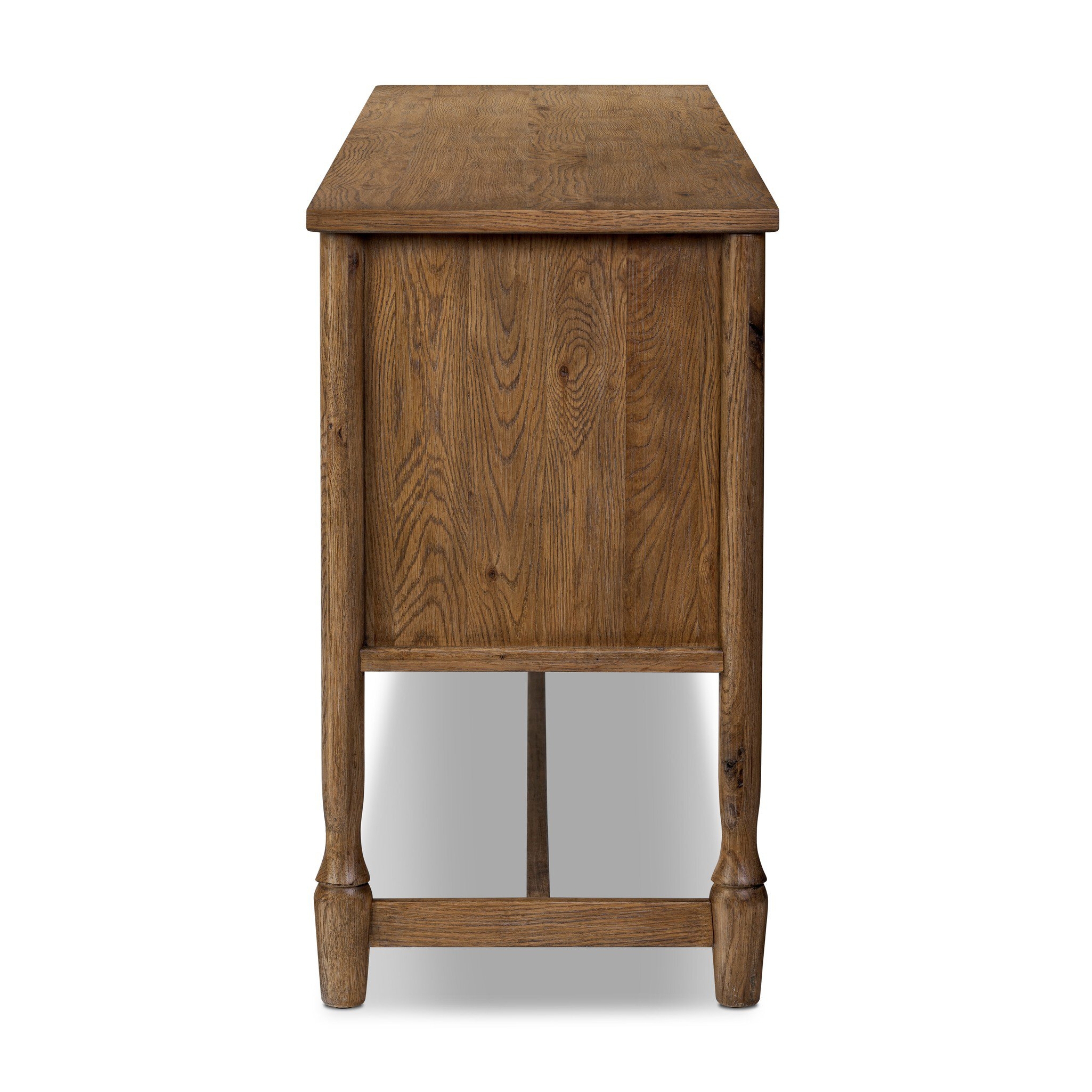 Bari Sideboard - Weathered Oak Veneer by Amber Lewis x Four Hands - Image 2