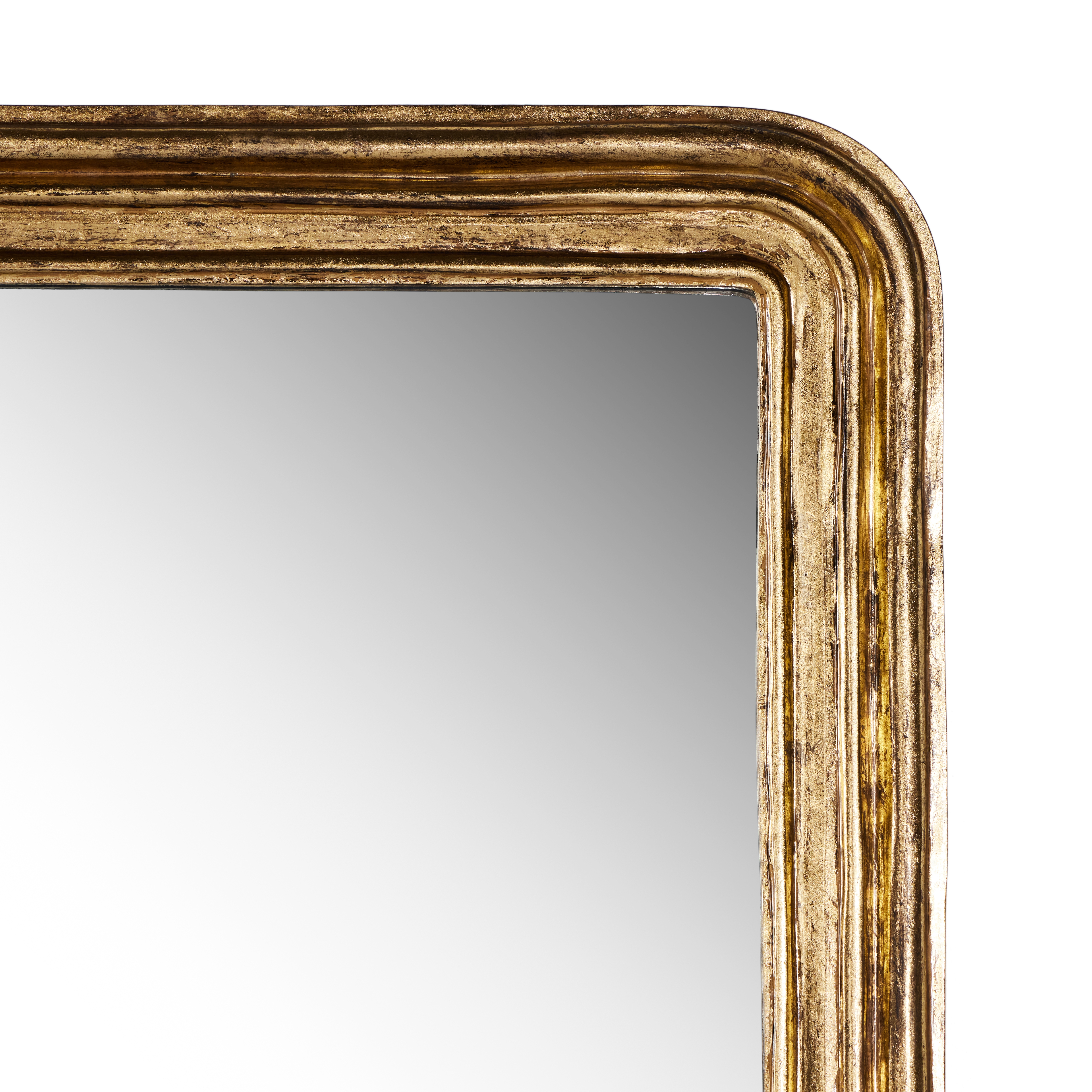 Vintage Louis Floor Mirror-Antiqued - Image 8
