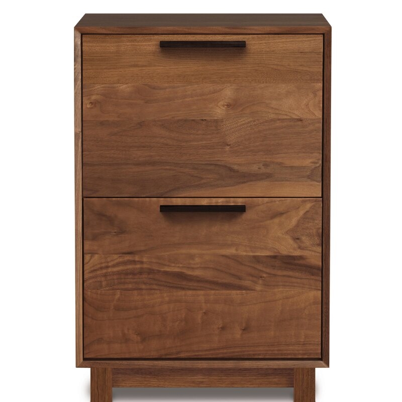 Copeland Furniture Linear Office Storage 2-Drawer Vertical Filing Cabinet - Image 0