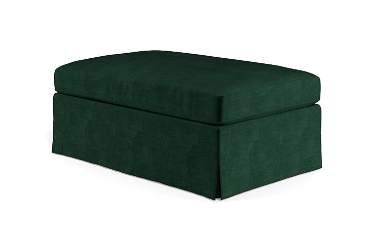 Sloan Slipcovered Ottoman - Image 5