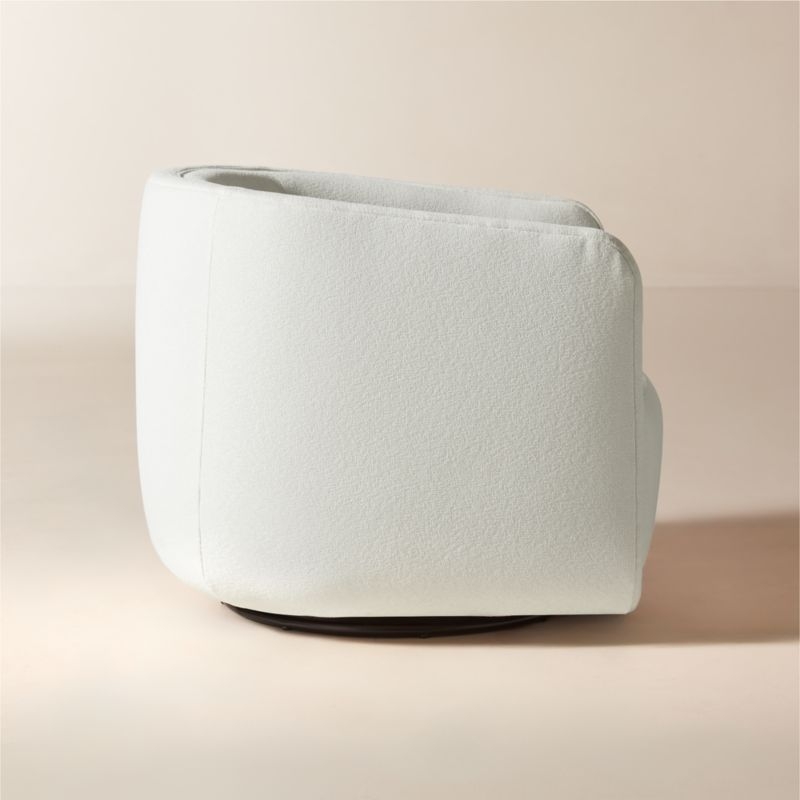 Sai Swivel Chair Lisbon Rose Brown - Image 3