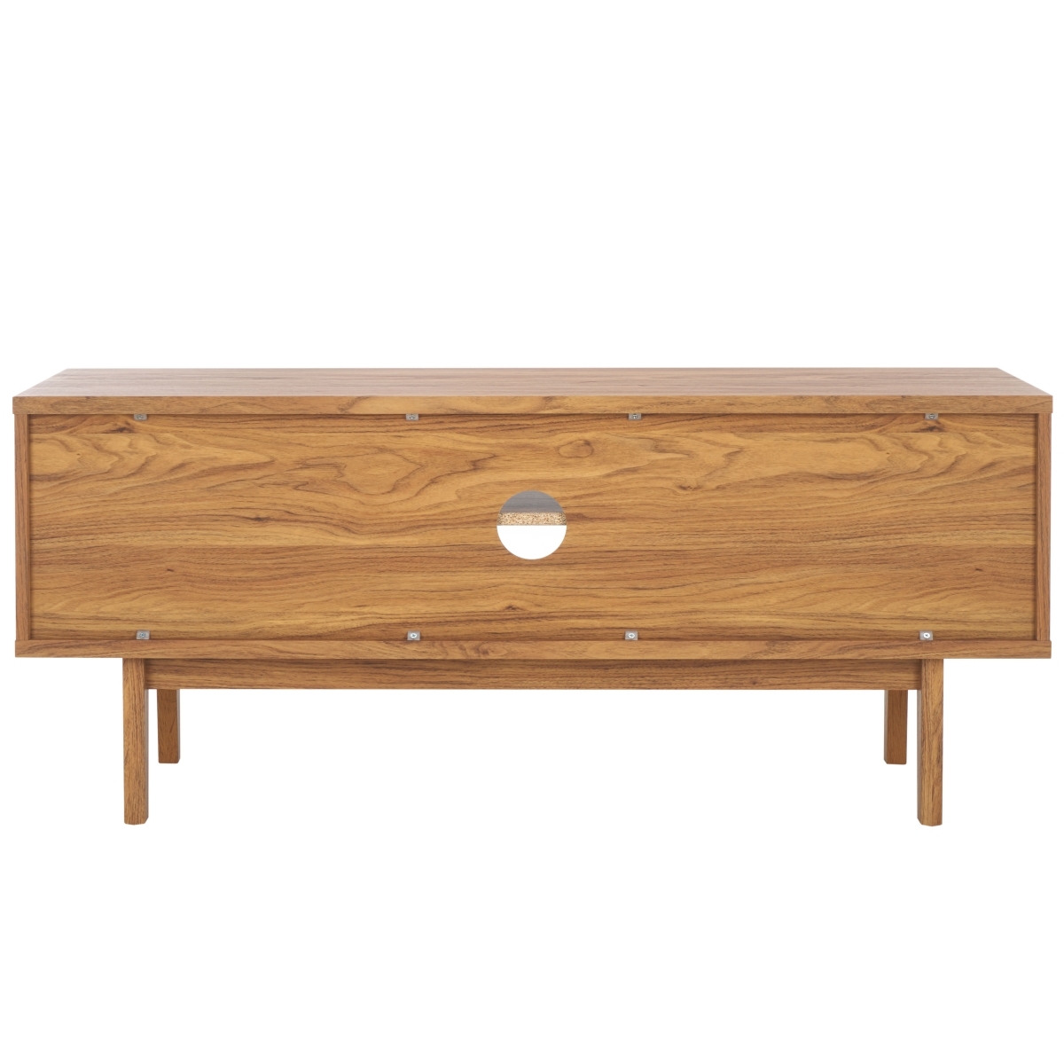 Aricia Small 2 Door Media Stand - Oak - Safavieh - Image 8