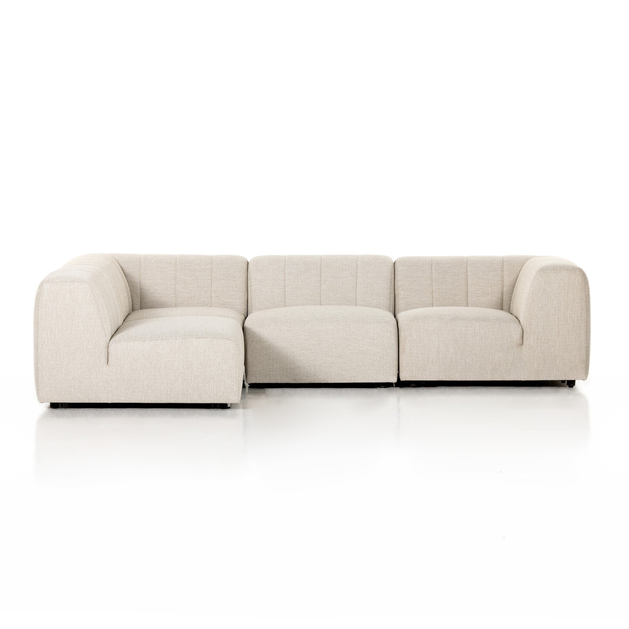 Gwen Outdoor 4-Piece Sectional - Faye Sand - Image 2