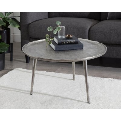 Everly Quinn Alessia Round Coffee Table 25X25x15 - Image 0